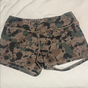 Born Primitive Splatter Pattern Women's Athletic Shorts